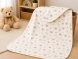 BabyBruin bélelt pamut takaró mintás 80/90 cm BabyBruin bélelt pamut takaró mintás 80/90 cm