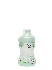   35099 NIP Panda cseppmentes tanulópohár itatócsörrel 260ml 