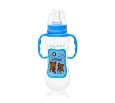 Babybruin 240 ml PP c.üveg fogóval karcsúsított kék