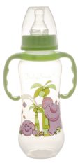 Babybruin 240 ml PP c.üveg fogóval karcsúsított zöld