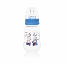 Babybruin 125 ml PP c.üveg karcsúsított kék