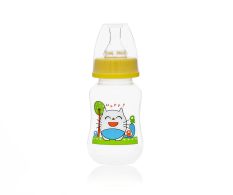 Babybruin 125 ml PP c.üveg karcsúsított sárga