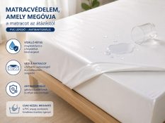 Felnőtt gumilepi antibakt 220*120cm 