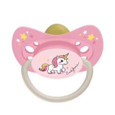   BabyBruin Latex játszócumi világító karikával cseresznye cumival 2-es Unikornis