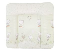 70x75cm Puha pelenkázó lap nagy méretű drapp cica