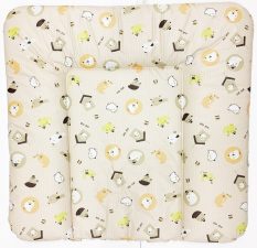 70x75cm Puha pelenkázó lap nagy méretű drapp kutyaház