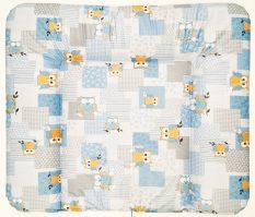 70x75cm Puha pelenkázó lap nagy méretű narancs bagoly 
