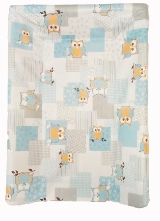 Puha pelenkázó lap ékes 70 cm körbepárnázott narancs bagoly