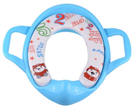 BABYBRUIN párnás WC szűkítő kék