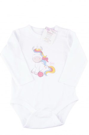 55044321 BabyBruin® mintás 100% pamut kombidressz  hosszú ujjú 50-es1 db